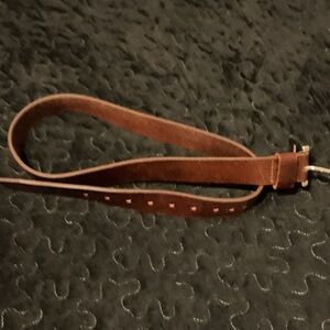 Brown Leather Men's Bag Strap genuine leather made in Mexico